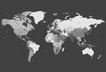 Fototapeta Earth Map 24125